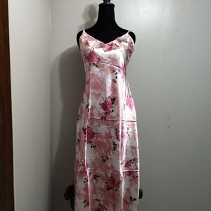 Othr Pink Floral Women's Pajama Dress